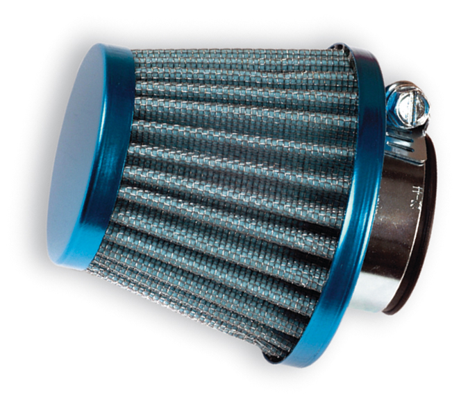 Filtru aer tuning universal conic D28/35mm drept, cromat