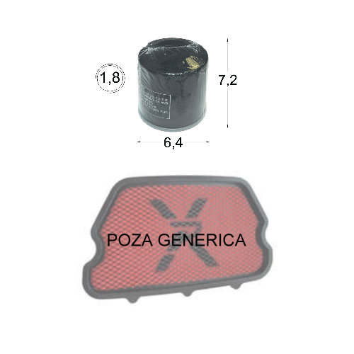 Pachet filtru aer sport si filtru ulei pt. Honda